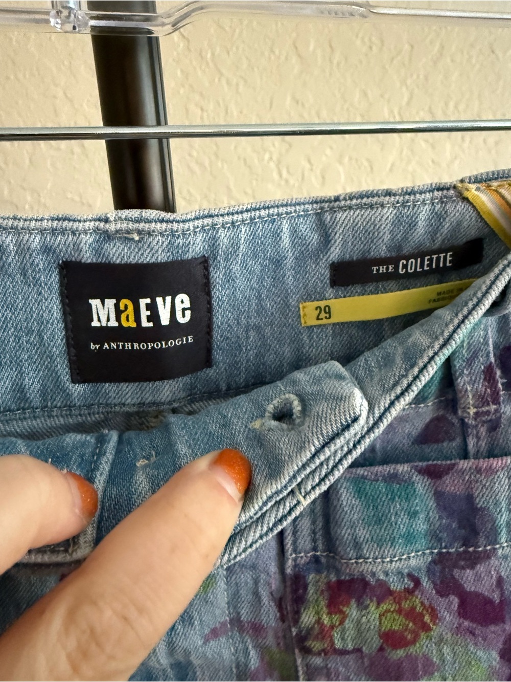 Maeve Colette High-Rise Wide-Leg Cropped Jeans - Anthropologie - 29 - Picture 4 of 13
